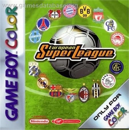 Cover European Super League for Game Boy Color